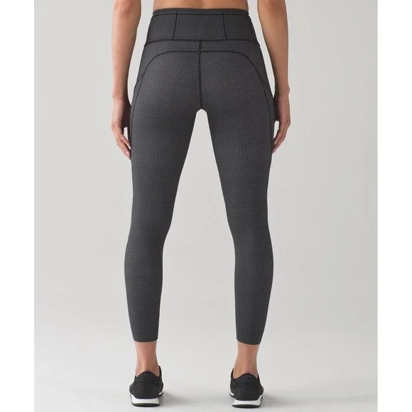 Lululemon Womens Fast and Free Tight 25" Reflective Pocket Running Workout Sz 4 - Picture 2 of 11